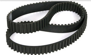 HTD8M rubber single tooth synchronous belt