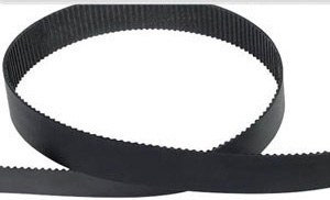 L rubber opening synchronous belt